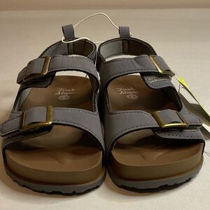 First Steps Cork Open-Toe Sandals